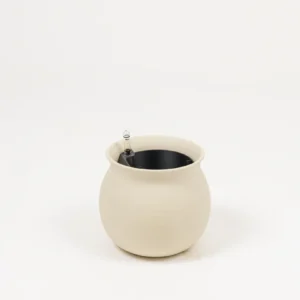 Self-watering Planter Leucadia Natural Clay